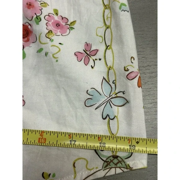 Vintage The Cat's Pajamas Short Set Button Front Birds Short Sleeve Rare - Picture 14 of 16